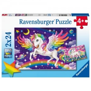 RAVENSBURGER ΠΑΖΛ 2Χ24 ΤΕΜ ΜΟΝΟΚΕΡΟΣ