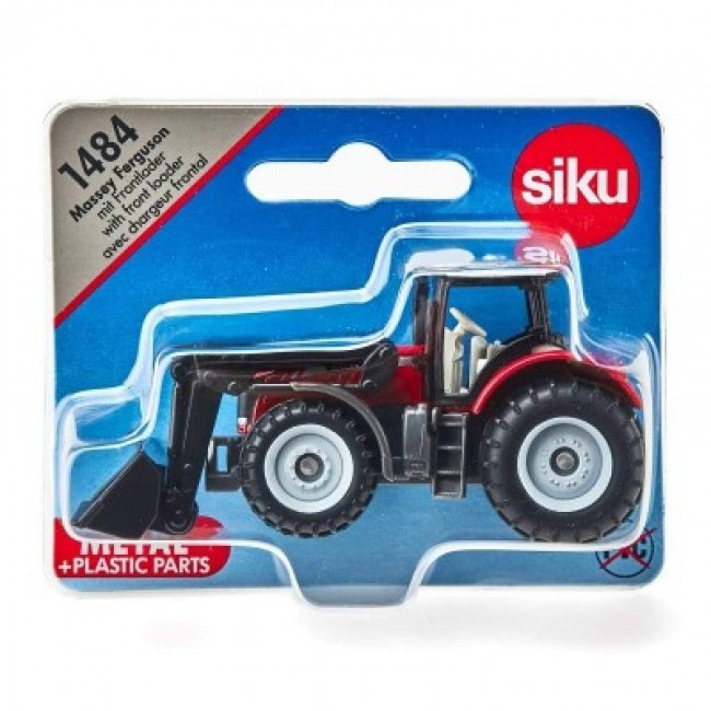 SIKU ΤΡΑΚΤΕΡ MASSEY FERGUSON ΜΕ ΦΟΡΤΩΤΗ SIKU ΤΡΑΚΤΕΡ MASSEY FERGUSON ΜΕ ΦΟΡΤΩΤΗ