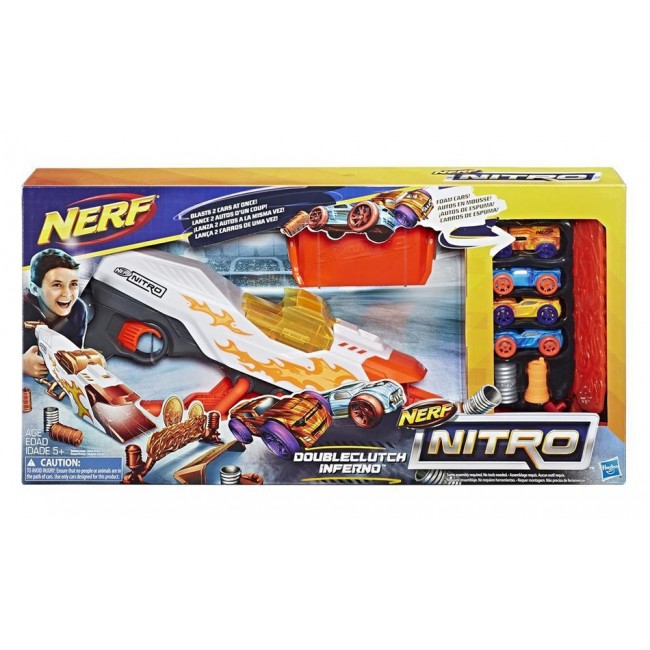 NERF NITRO DOUBLECLUTCH INFERNO NERF NITRO DOUBLECLUTCH INFERNO
