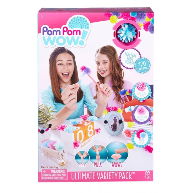 POM POM WOW ΜΕ 120 POM POM ULTIMATE VARIETY POM POM WOW ΜΕ 120 POM POM ULTIMATE VARIETY