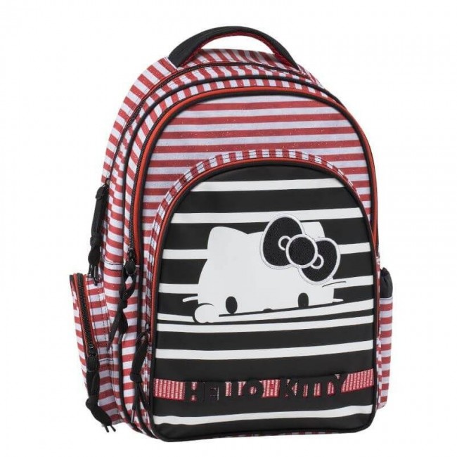 ΣΑΚΙΔΙΟ ΠΟΛΥΘΕΣΙΑΚΟ HELLO KITTY STRIPES ΡΙΓΕΣ ΣΑΚΙΔΙΟ ΠΟΛΥΘΕΣΙΑΚΟ HELLO KITTY STRIPES ΡΙΓΕΣ