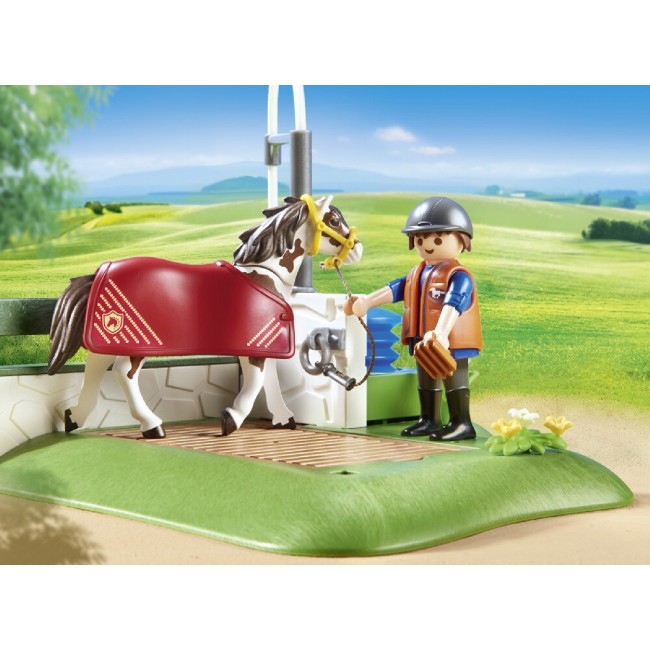 PLAYMOBIL ΣΤΑΘΜΟΣ ΠΕΡΙΠΟΙΗΣΗΣ ΑΛΟΓΩΝ PLAYMOBIL ΣΤΑΘΜΟΣ ΠΕΡΙΠΟΙΗΣΗΣ ΑΛΟΓΩΝ