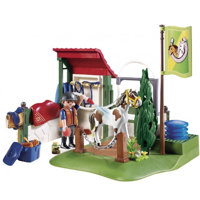 PLAYMOBIL ΣΤΑΘΜΟΣ ΠΕΡΙΠΟΙΗΣΗΣ ΑΛΟΓΩΝ PLAYMOBIL ΣΤΑΘΜΟΣ ΠΕΡΙΠΟΙΗΣΗΣ ΑΛΟΓΩΝ