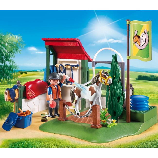 PLAYMOBIL ΣΤΑΘΜΟΣ ΠΕΡΙΠΟΙΗΣΗΣ ΑΛΟΓΩΝ PLAYMOBIL ΣΤΑΘΜΟΣ ΠΕΡΙΠΟΙΗΣΗΣ ΑΛΟΓΩΝ