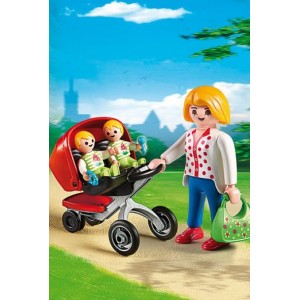 PLAYMOBIL ΜΑΜΑ ΜΕ ΔΙΔΥΜΑ/ΚΑΡΟΤΣΑΚΙ PLAYMOBIL ΜΑΜΑ ΜΕ ΔΙΔΥΜΑ/ΚΑΡΟΤΣΑΚΙ