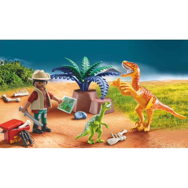 PLAYMOBIL MAXI ΒΑΛΙΤΣΑΚΙ ΕΞΕΡΕΥΝΗΤΗΣ & ΔΕΙΝΟΣΑΥΡΟΙ PLAYMOBIL MAXI ΒΑΛΙΤΣΑΚΙ ΕΞΕΡΕΥΝΗΤΗΣ & ΔΕΙΝΟΣΑΥΡΟΙ