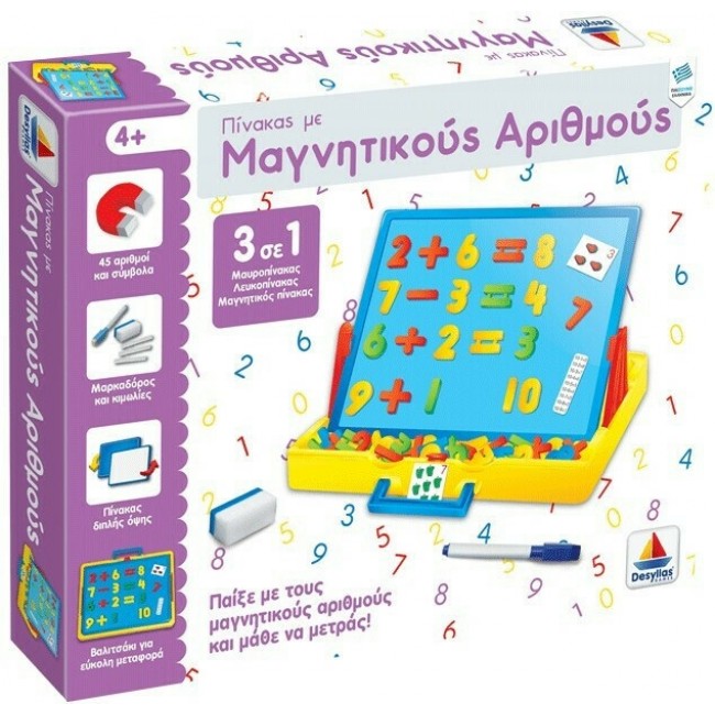 ΠΙΝΑΚΑΣ ΜΕ ΜΑΓΝΗΤΙΚΟΥΣ ΑΡΙΘΜΟΥΣ ΠΙΝΑΚΑΣ ΜΕ ΜΑΓΝΗΤΙΚΟΥΣ ΑΡΙΘΜΟΥΣ