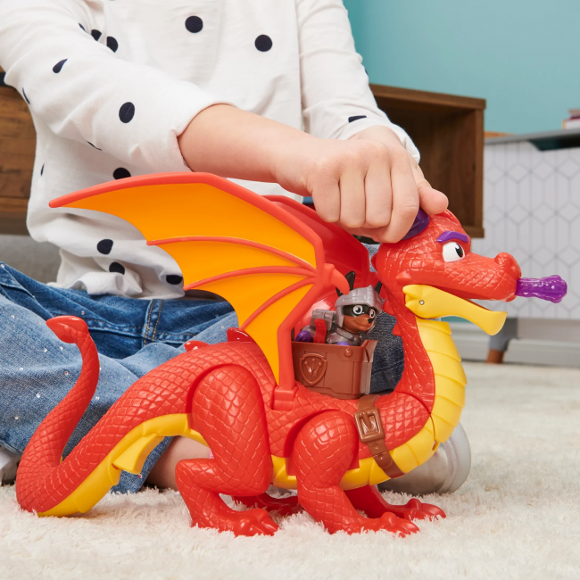 PAW PATROL RESCUE KNIGHTS SPARKS THE DRAGON WITH CLAW