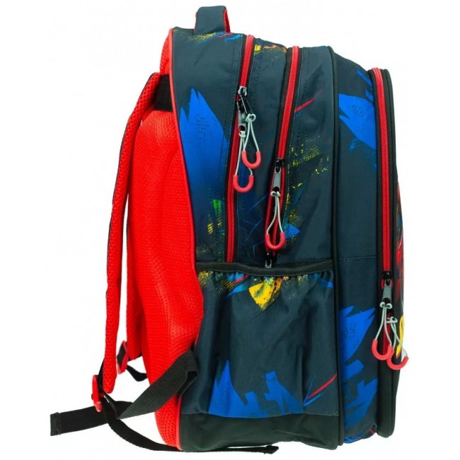 GIM ΤΣΑΝΤΑ ΠΛΑΤΗΣ ΔΗΜΟΤΙΚΟΥ ΤΡΕΙΣ ΘΕΣΕΙΣ SPIDERMAN BLUE NET GIM ΤΣΑΝΤΑ ΠΛΑΤΗΣ ΔΗΜΟΤΙΚΟΥ ΤΡΕΙΣ ΘΕΣΕΙΣ SPIDERMAN BLUE NET