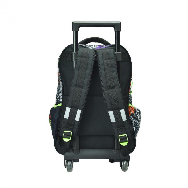 GIM ΤΣΑΝΤΑ TROLLEY ΔΗΜΟΤΙΚΟΥ 3 ΘΕΣΕΩΝ NINJA TURTLES GIM ΤΣΑΝΤΑ TROLLEY ΔΗΜΟΤΙΚΟΥ 3 ΘΕΣΕΩΝ NINJA TURTLES