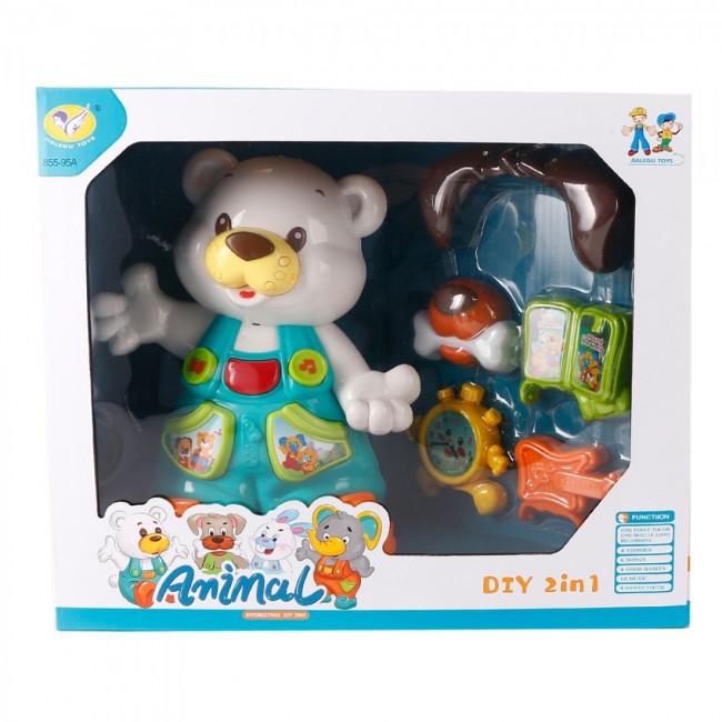 BEBE ΖΩΑΚΙ ΑΡΚΟΥΔΑΚΙ 2 ΣΕ 1 BEBE ΖΩΑΚΙ ΑΡΚΟΥΔΑΚΙ 2 ΣΕ 1