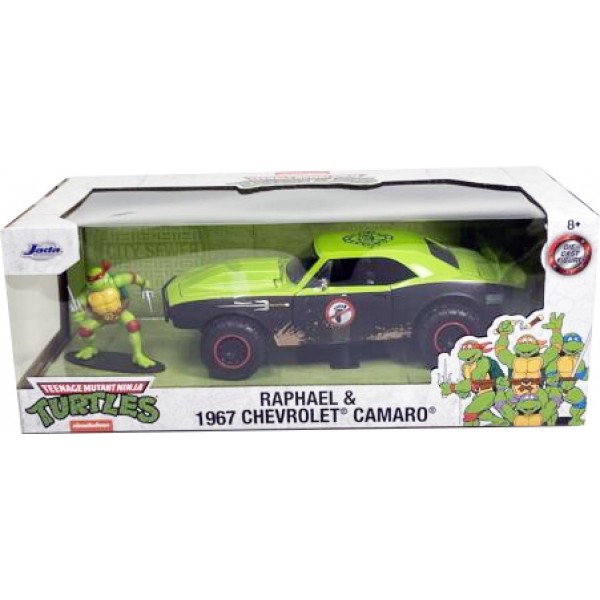 ΑΥΤΟΚΙΝΗΤΟ 1:24 TURTLES RAPHAEL 1967 CHEVROLET CAMARO ΑΥΤΟΚΙΝΗΤΟ 1:24 TURTLES RAPHAEL 1967 CHEVROLET CAMARO