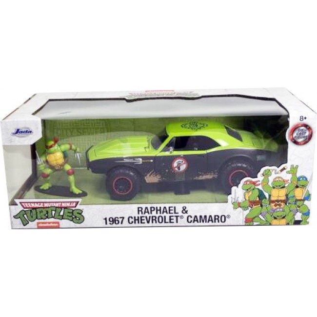 ΑΥΤΟΚΙΝΗΤΟ 1:24 TURTLES RAPHAEL 1967 CHEVROLET CAMARO ΑΥΤΟΚΙΝΗΤΟ 1:24 TURTLES RAPHAEL 1967 CHEVROLET CAMARO