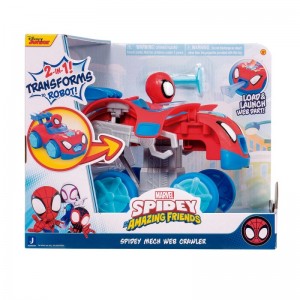 SPIDEY ΟΧΗΜΑ ΡΟΜΠΟΤ 20ΕΚ. ΜΕ ΦΙΓΟΥΡΑ 2 ΣΕ 1