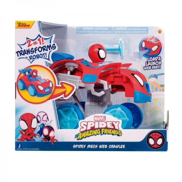 SPIDEY ΟΧΗΜΑ ΡΟΜΠΟΤ 20ΕΚ. ΜΕ ΦΙΓΟΥΡΑ 2 ΣΕ 1