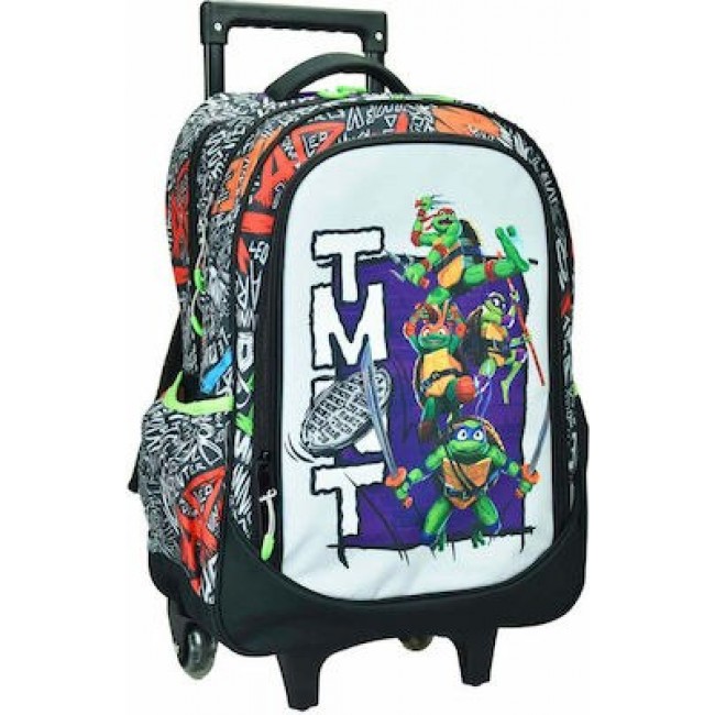 GIM ΤΣΑΝΤΑ TROLLEY ΔΗΜΟΤΙΚΟΥ 3 ΘΕΣΕΩΝ NINJA TURTLES GIM ΤΣΑΝΤΑ TROLLEY ΔΗΜΟΤΙΚΟΥ 3 ΘΕΣΕΩΝ NINJA TURTLES