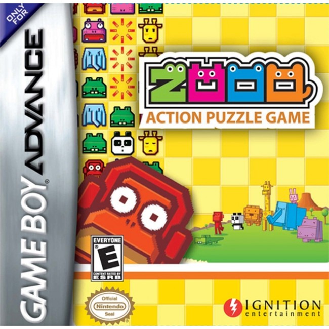 GBA ZOOO ACTION PUZZLE GAME