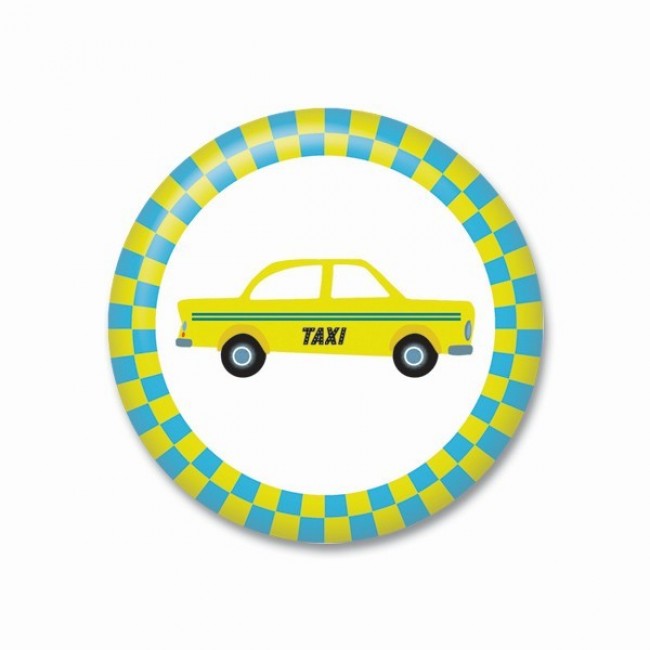 ΜΑΓΝΗΤΑΚΙ THINKOFME 3,8cm ΤΑΞΙ ΜΑΓΝΗΤΑΚΙ THINKOFME 3,8cm ΤΑΞΙ
