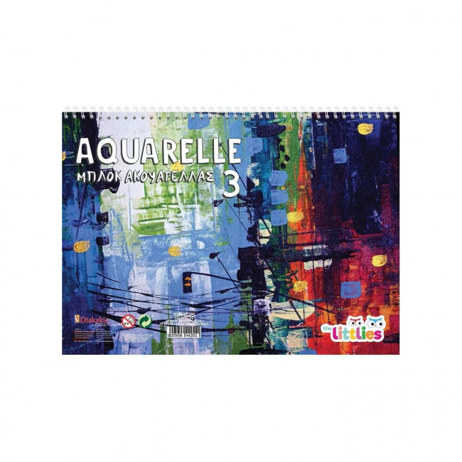 ΜΠΛΟΚ ΖΩΓΡΑΦΙΚΗΣ AQUARELLA 25X35 10ΦΥΛΛΑ ΜΠΛΟΚ ΖΩΓΡΑΦΙΚΗΣ AQUARELLA 25X35 10ΦΥΛΛΑ
