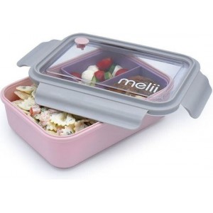 MELLI ΦΑΓΗΤΟΔΟΧΕΙΟ BENTO 3 ΘΕΣΕΩΝ 1250ML ΡΟΖ MELLI ΦΑΓΗΤΟΔΟΧΕΙΟ BENTO 3 ΘΕΣΕΩΝ 1250ML ΡΟΖ