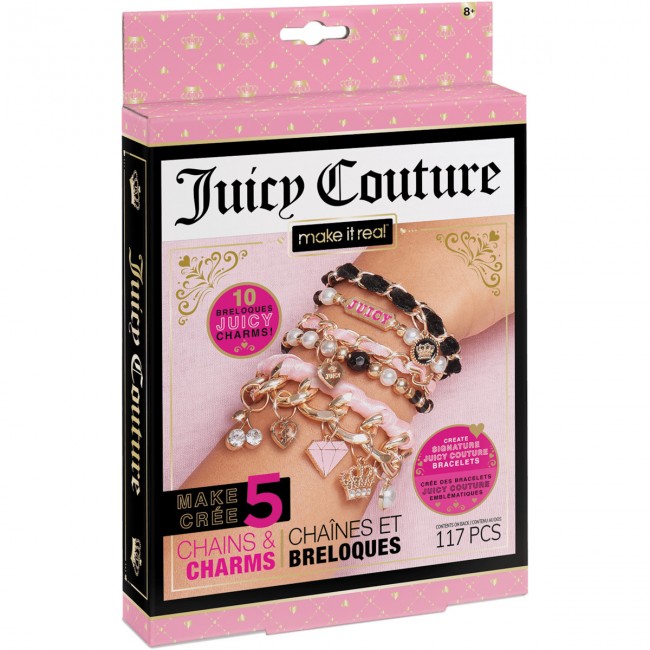 MAKE IT REAL JUICY COUTURE CHAINS AND CHARMS MAKE IT REAL JUICY COUTURE CHAINS AND CHARMS
