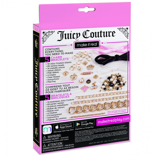 MAKE IT REAL JUICY COUTURE CHAINS AND CHARMS MAKE IT REAL JUICY COUTURE CHAINS AND CHARMS