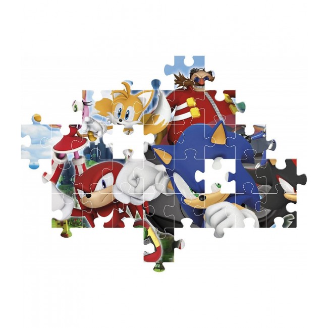 CLEMENTONI ΠΑΙΔΙΚΟ ΠΑΖΛ SUPER COLOR SONIC THE HEDGEHOG 104 Τεμ. CLEMENTONI ΠΑΙΔΙΚΟ ΠΑΖΛ SUPER COLOR SONIC THE HEDGEHOG 104 Τεμ.