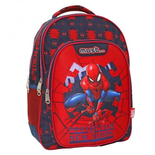 MUST ΣΑΚΙΔΙΟ ΔΗΜΟΤΙΚΟΥ SPIDERMAN QUEENS NEW YORK CITY 3 ΘΗΚΕΣ MUST ΣΑΚΙΔΙΟ ΔΗΜΟΤΙΚΟΥ SPIDERMAN QUEENS NEW YORK CITY 3 ΘΗΚΕΣ