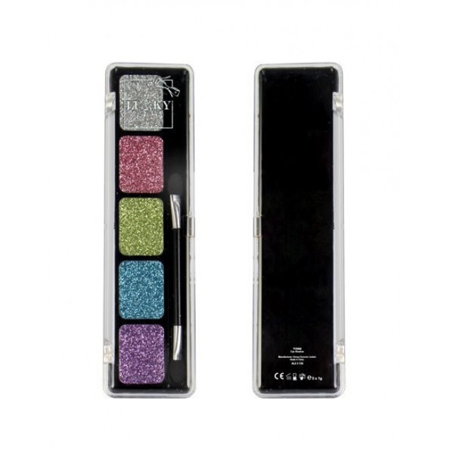 LUKKY EYESHADOW GEL WITH GLITTER ΣΚΙΕΣ ΜΑΤΙΩΝ ΜΕ GLITTER 2 ΑΠΟΧΡΩΣΕΙΣ LUKKY EYESHADOW GEL WITH GLITTER ΣΚΙΕΣ ΜΑΤΙΩΝ ΜΕ GLITTER 2 ΑΠΟΧΡΩΣΕΙΣ