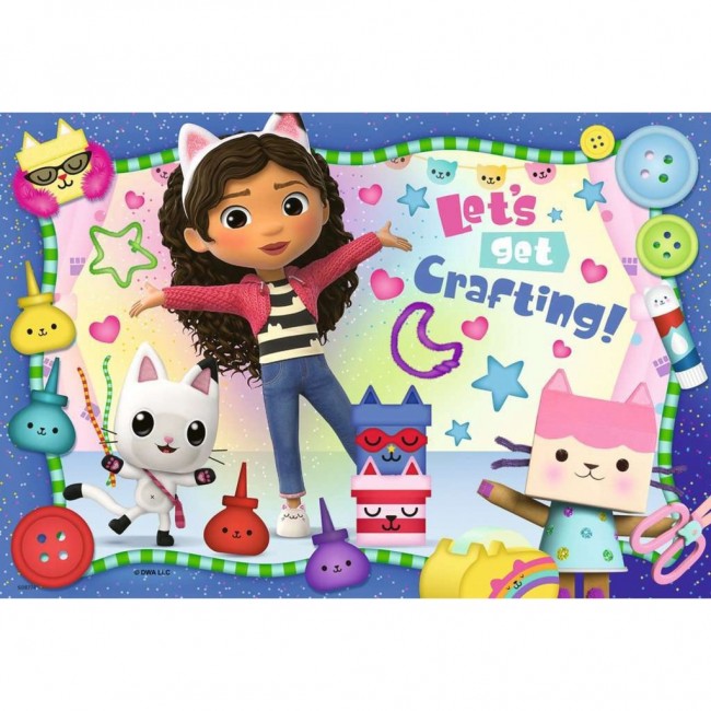 RAVENSBURGER PUZZLE 2X 24 ΤΕΜ. GABBYS DOLLHOUSE RAVENSBURGER PUZZLE 2X 24 ΤΕΜ. GABBYS DOLLHOUSE