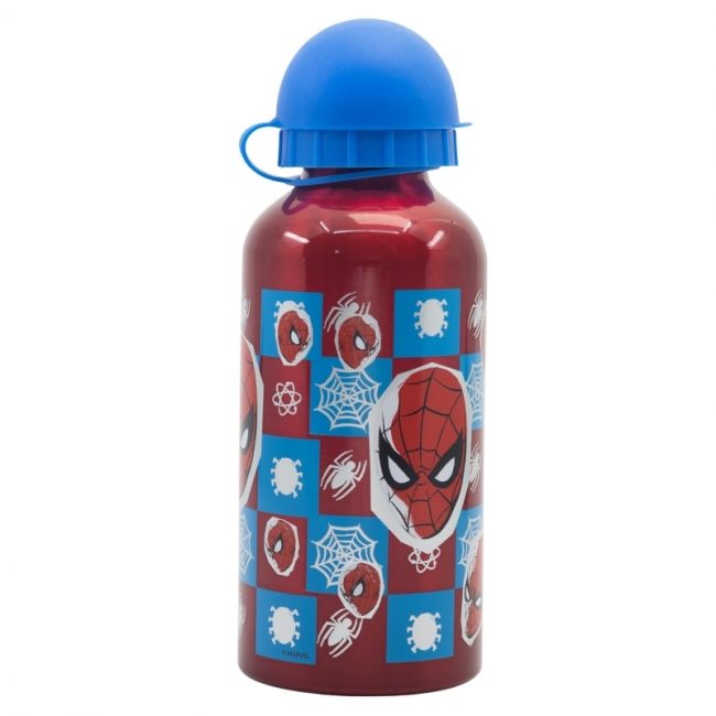STOR ΠΑΓΟΥΡΙ SPIDERMAN ARACHNID GRID ALUMINIUM 400ML STOR ΠΑΓΟΥΡΙ SPIDERMAN ARACHNID GRID ALUMINIUM 400ML