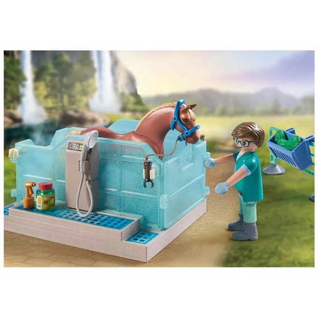 PLAYMOBIL HORSES OF WATERFALL ΚΤΗΝΙΑΤΡΙΚΗ ΚΛΙΝΙΚΗ ΑΛΟΓΩΝ PLAYMOBIL HORSES OF WATERFALL ΚΤΗΝΙΑΤΡΙΚΗ ΚΛΙΝΙΚΗ ΑΛΟΓΩΝ