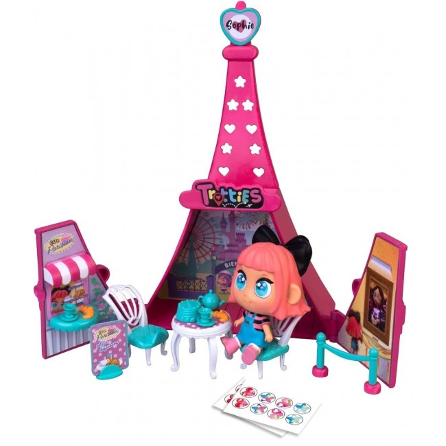 MINI TROTTIES H ΣΟΦΙ ΣΤΟ ΠΑΡΙΣΙ PLAYSET MINI TROTTIES H ΣΟΦΙ ΣΤΟ ΠΑΡΙΣΙ PLAYSET