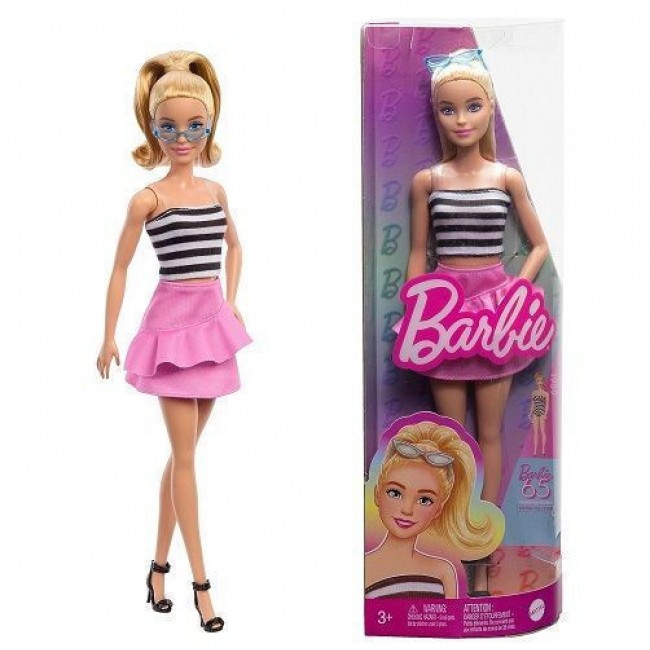 BARBIE FASHIONISTAS ΑΣΠΡΟΜΑΥΡΟ ΤΟΠ (HRH11) BARBIE FASHIONISTAS ΑΣΠΡΟΜΑΥΡΟ ΤΟΠ (HRH11)