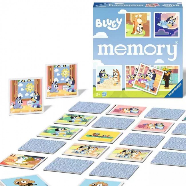 ΕΠΙΤΡΑΠΕΖΙΟ ΠΑΙΧΝΙΔΙ RAVENSBURGER MEMORY GAME: BLUEY 22646