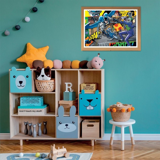 CLEMENTONI ΠΑΙΔΙΚΟ ΠΑΖΛ GLOWING LIGHT BATMAN 104 TEMAXIA CLEMENTONI ΠΑΙΔΙΚΟ ΠΑΖΛ GLOWING LIGHT BATMAN 104 TEMAXIA