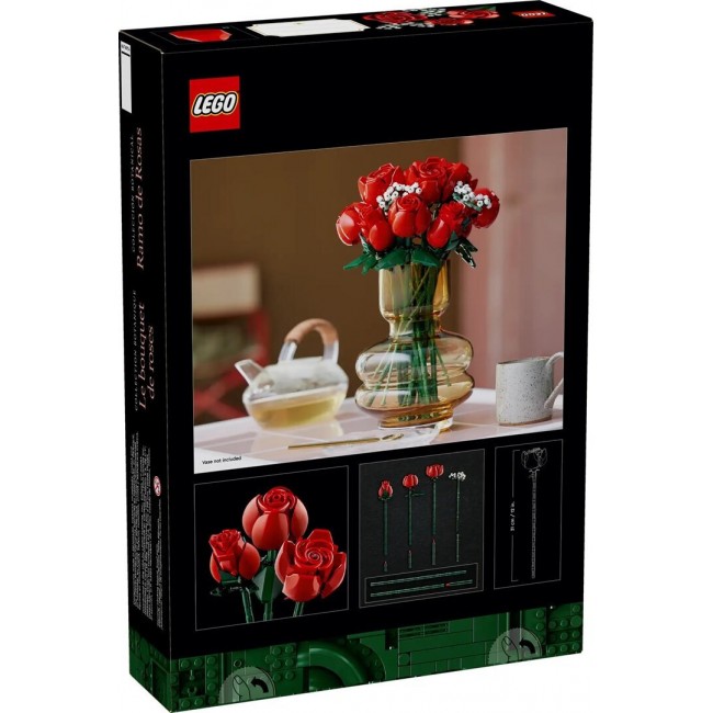 LEGO BOTANICAL GARDEN BOUQUET OF ROSES LEGO BOTANICAL GARDEN BOUQUET OF ROSES