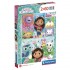 CLEMENTONI PUZZLE 2X60 SUPER COLORGABBYS DOLLHOUSE