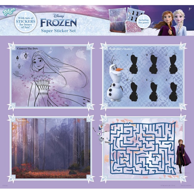 ΑΥΤΟΚΟΛΛΗΤΑ TOTUM DISNEY FROZEN TT681521 ΑΥΤΟΚΟΛΛΗΤΑ TOTUM DISNEY FROZEN TT681521