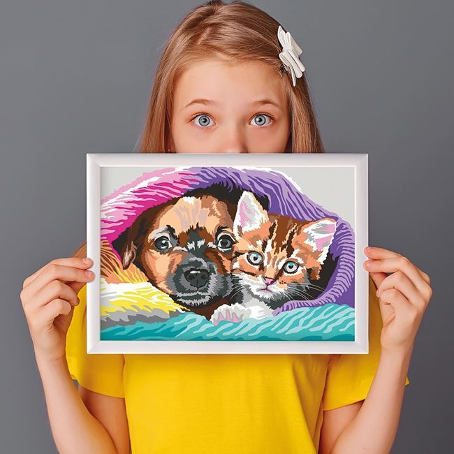 PAINT AND FRAME SWEET FRIENDSHIP PAINT AND FRAME SWEET FRIENDSHIP