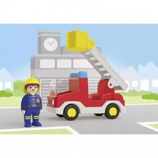 PLAYMOBIL JUNIOR ΠΥΡΟΣΒΕΣΤΗΣ ΚΛΙΜΑΚΟΦΟΡΟ ΟΧΗΜΑ PLAYMOBIL JUNIOR ΠΥΡΟΣΒΕΣΤΗΣ ΚΛΙΜΑΚΟΦΟΡΟ ΟΧΗΜΑ