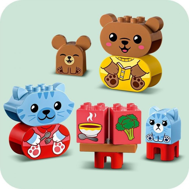 LEGO DUPLO MY FIRST ΚΑΘΗΜΕΡΙΝΕΣ ΡΟΥΤΙΝΕΣ: ΦΑΓΗΤΟ & ΎΠΝΟΣ LEGO DUPLO MY FIRST ΚΑΘΗΜΕΡΙΝΕΣ ΡΟΥΤΙΝΕΣ: ΦΑΓΗΤΟ & ΎΠΝΟΣ