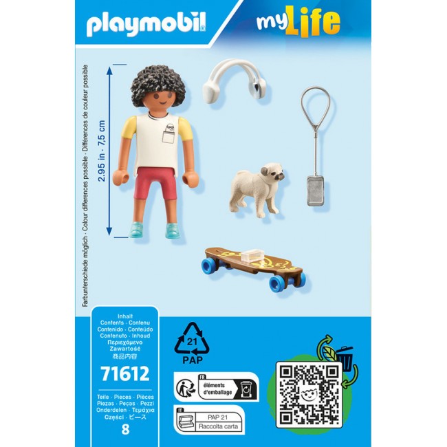 PLAYMOBIL MY LIFE ΑΓΟΡΙ ΜΕ ΣΚΥΛΑΚΙ PLAYMOBIL MY LIFE ΑΓΟΡΙ ΜΕ ΣΚΥΛΑΚΙ