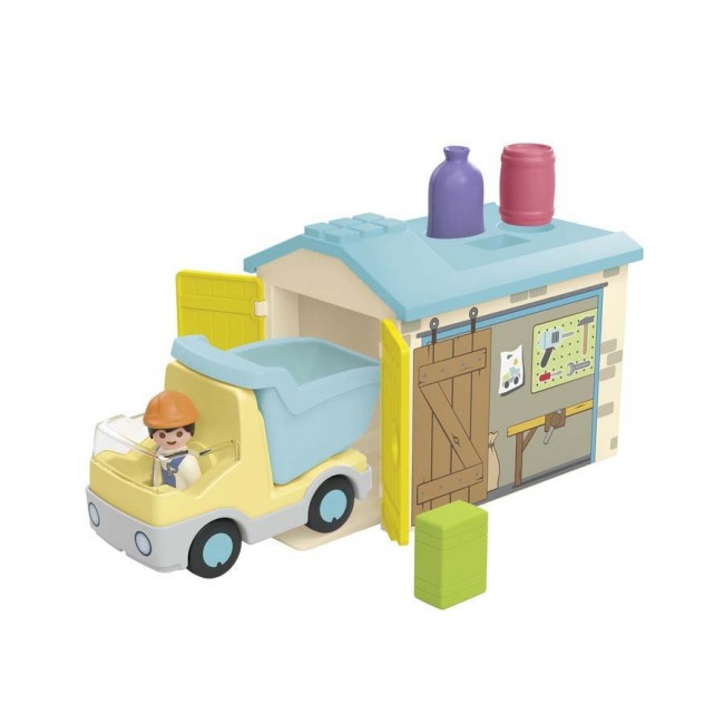 PLAYMOBIL JUNIOR ΦΟΡΤΗΓΟ ΜΕ ΓΚΑΡΑΖ