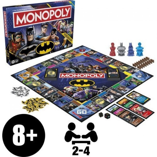 ΕΠΙΤΡΑΠΕΖΙΟ MONOPOLY BATMAN ΕΠΙΤΡΑΠΕΖΙΟ MONOPOLY BATMAN
