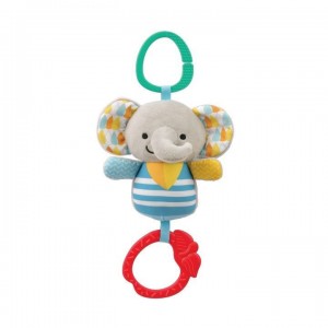 WINFUN ΚΟΥΔΟΥΝΙΣΤΡΑ ΕΛΕΦΑΝΤΑΣ CHIME AND TEETHING ELEPHANT