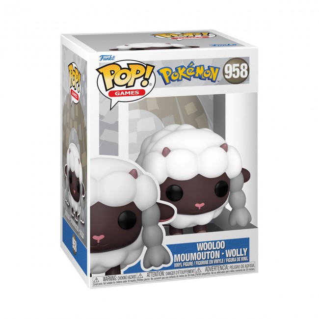 FUNKO POP! GAMES POKEMON ΦΙΓΟΥΡΑ ΒΙΝΥΛΙΟΥ WOOLOO 958 (087672) FUNKO POP! GAMES POKEMON ΦΙΓΟΥΡΑ ΒΙΝΥΛΙΟΥ WOOLOO 958 (087672)