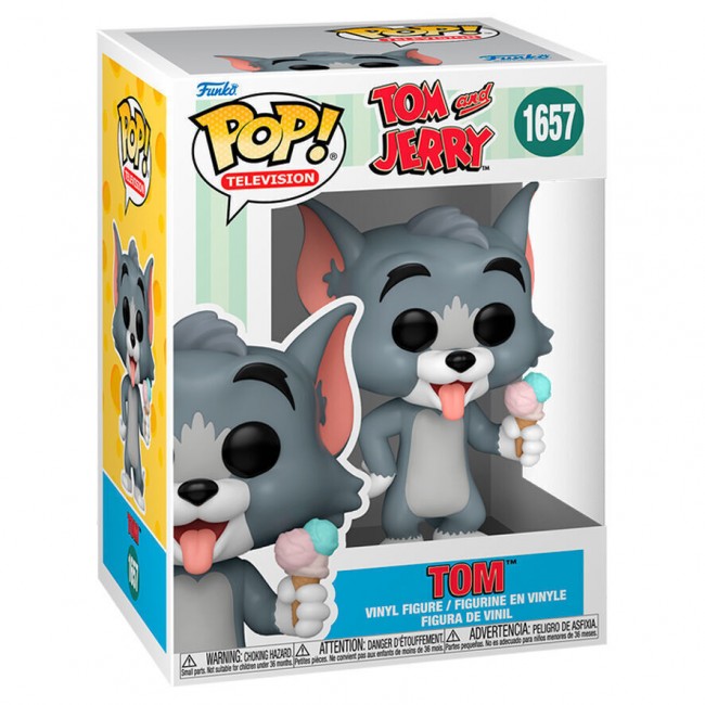 POP FUNKO! TELEVISION: TOM AND JERRY TOM FIGURE POP FUNKO! TELEVISION: TOM AND JERRY TOM FIGURE