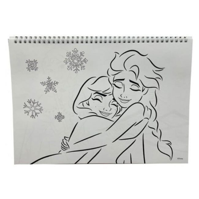 GIM ΜΠΛΟΚ ΖΩΓΡΑΦΙΚΗΣ 23X33 40Φ+STICKERS FROZEN GIM ΜΠΛΟΚ ΖΩΓΡΑΦΙΚΗΣ 23X33 40Φ+STICKERS FROZEN
