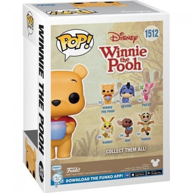 POP FUNKO! WINNIE THE POOH: WINNIE THE POOH FIGURE POP FUNKO! WINNIE THE POOH: WINNIE THE POOH FIGURE